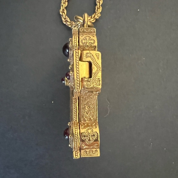 Vatican Library Collection Cross Locket - Picture 7 of 11